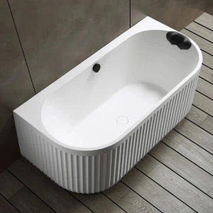 Ванна из искусственного камня ABBER Leipzig AM9916 170х80 белая матовая Ванна из искусственного камня ABBER Leipzig AM9916 170х80 белая матовая