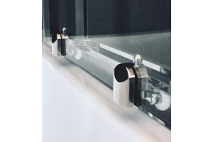 Душевая кабина RB 150ALP-T-CH (прозрачное) левая 150x100x225 хром профиль Душевая кабина RB 150ALP-T-CH (прозрачное) левая 150x100x225 хром профиль