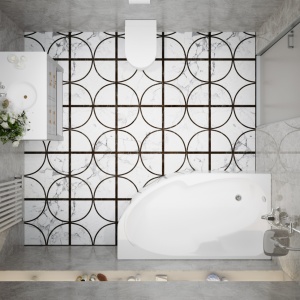 Ванна Тритон София 150*95  (Левая) комплект полный 