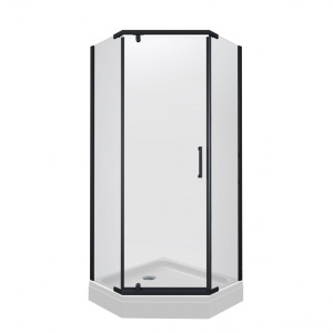 Душевое ограждение Triton Дека-Блэк 90*90*207 L/R с поддоном Душевое ограждение Triton Дека-Блэк 90*90*207 L/R с поддоном