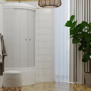 Душевая Кабина Тритон  Лён 90*90 Б ДН4 средний поддон  Душевая Кабина Тритон  Лён 90*90 Б ДН4 средний поддон