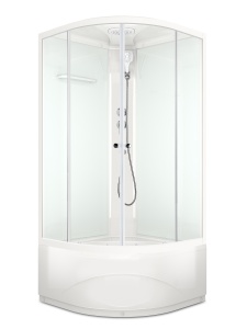 Душевая кабина Domani-Spa Delight Slim 88 high 80х80 см матовые Официальный дилер  Душевая кабина Domani-Spa Delight Slim 88 high 80х80 см матовые Официальный дилер