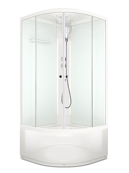 Душевая кабина Domani-Spa Delight Slim 88 high 80х80 см матовые Официальный дилер 