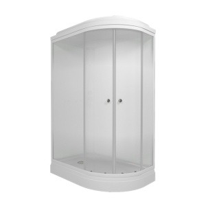 Душевая кабина Triton Коралл Лайт А 120х80  левая низкий поддон  Душевая кабина Triton Коралл Лайт А 120х80  левая низкий поддон