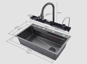 Мойка для кухни S-SC002W