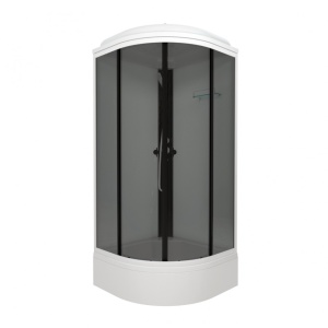 Душевая Кабина Тритон Грэй-Вайт 90*90 В полукруг средний поддон