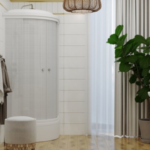 Душевая Кабина Тритон  Лён 90*90 В ДН4 средний поддон  Душевая Кабина Тритон  Лён 90*90 В ДН4 средний поддон