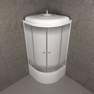 Душевая Кабина Тритон  Лайт 90*90 Б (ДН4) высокий поддон   Душевая Кабина Тритон  Лайт 90*90 Б (ДН4) высокий поддон