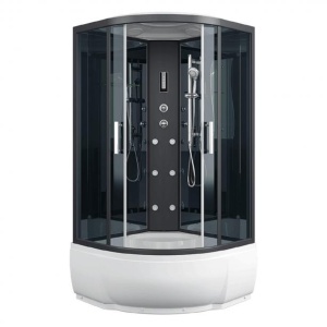 Душевая кабина Erlit ER5710TP-C24-RUS 100х100х215 тонированное стекло Душевая кабина Erlit ER5710TP-C24-RUS 100х100х215 тонированное стекло