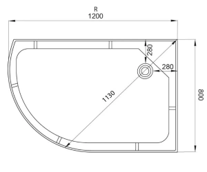 Душевая кабина AvaCan D102SR 120х80х220