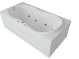 Акриловая ванна Aquatek Мартиника 180х90 полный комплект 