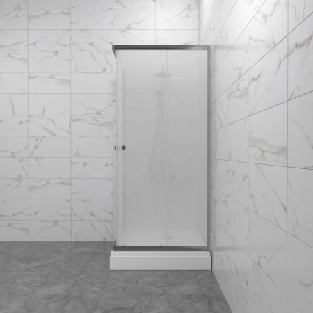 Душевое ограждение Triton Вента-Хром Вельвет 90*90*202 с поддоном