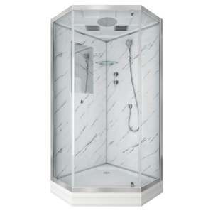 Душевая кабина Niagara Luxe NG-7702DM 100х100х210 L/R стенки мрамор Душевая кабина Niagara Luxe NG-7702DM 100х100х210 L/R стенки мрамор