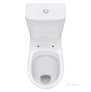 Унитаз-компакт Santek Уно с диагональным выпуском, эконом- 2 реж., полипропилен, микролифт 1WH501613