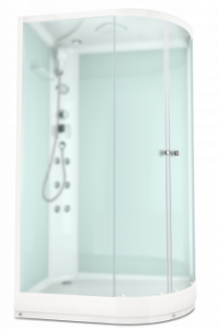 Душевая кабина Domani Spa Delight Slim 128L без электрики, низкий поддон 1200x800x2190 (бел. стенки, сатин. мат. стекла) DS01DS128LLWM00  Душевая кабина Domani Spa Delight Slim 128L без электрики, низкий поддон 1200x800x2190 (бел. стенки, сатин. мат. стекла) DS01DS128LLWM00