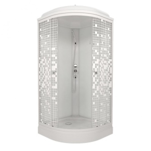 Душевая Кабина Тритон  Мозаика 90*90 А  ДН4 низкий поддон  Душевая Кабина Тритон  Мозаика 90*90 А  ДН4 низкий поддон