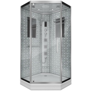 Душевая кабина Niagara Luxe NG-7717W 100х100х220 L/R Душевая кабина Niagara Luxe NG-7717W 100х100х220 L/R