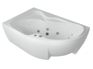Акриловая ванна Aquatek Вега 170х105 L полный комплект 