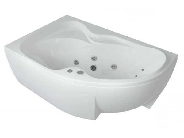 Акриловая ванна Aquatek Вега 170х105 L полный комплект 