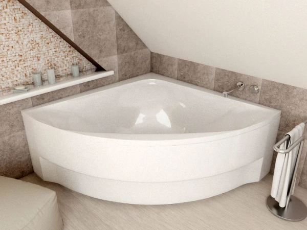 Акриловая ванна Vayer Boomerang 150х150 комплект 