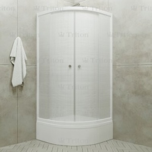 Душевое Ограждение Лён 100*100 В поддон средний   Душевое Ограждение Лён 100*100 В поддон средний