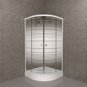 Душевой уголок Тритон "Полосы", низкий поддон 900x900x1910 Душевой уголок Тритон "Полосы", низкий поддон 900x900x1910