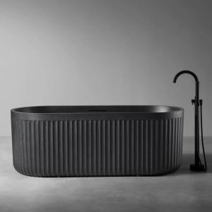 Ванна из искусственного камня ABBER Stuttgart AM9925B 170х75 черная матовая Ванна из искусственного камня ABBER Stuttgart AM9925B 170х75 черная матовая