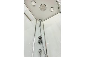 Душевая кабина FATO RB 100CK-T-CH (прозрачное) 100х100х215 профиль хром  Душевая кабина FATO RB 100CK-T-CH (прозрачное) 100х100х215 профиль хром