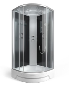 Душевая кабина Erlit ER351026-C4-RUS 100х100х226 тонированное стекло (3 места) (средний поддон) Душевая кабина Erlit ER351026-C4-RUS 100х100х226 тонированное стекло (3 места) (средний поддон)