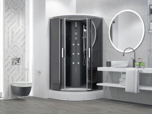 Душевая кабина Erlit ER570917-C24-RUS 90х90х210 тонированное стекло