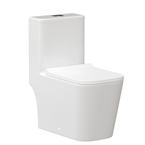 Унитаз напольный моноблок Triton-Pro MONO MO-8706, сиденье, фурнитура в наличии