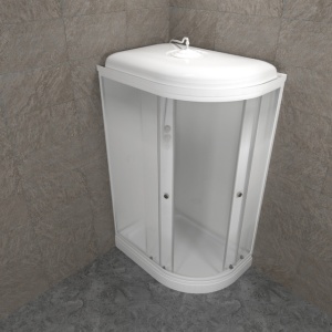 Душевая кабина Triton Коралл Лайт А 120х80  левая низкий поддон  Душевая кабина Triton Коралл Лайт А 120х80  левая низкий поддон