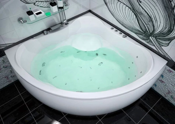 Акриловая ванна Aquanet Malta 150х150 комплект