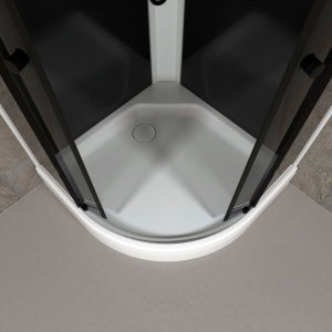 Душевая Кабина Грэй-Блэк 90*90 А (ПД31 Душевая Кабина Грэй-Блэк 90*90 А (ПД31