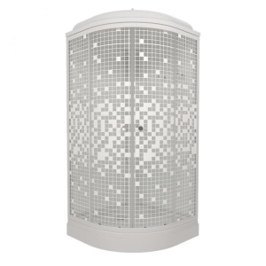 Душевая Кабина Тритон  Мозаика 90*90 А  ДН4 низкий поддон  Душевая Кабина Тритон  Мозаика 90*90 А  ДН4 низкий поддон