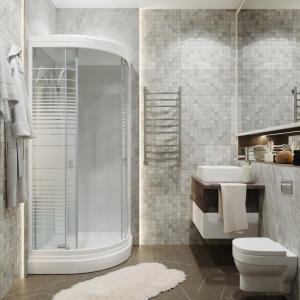 Душевая Кабина Тритон  Полосы 100*100 А  ДН4 низкий поддон Душевая Кабина Тритон  Полосы 100*100 А  ДН4 низкий поддон