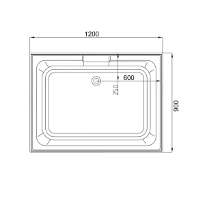 Душевая кабина Deto V1245 120х90х220 Душевая кабина Deto V1245 120х90х220