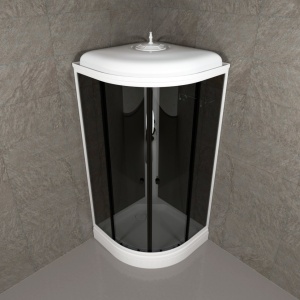 Душевая Кабина Грэй-Блэк 90*90 А (ПД31 Душевая Кабина Грэй-Блэк 90*90 А (ПД31