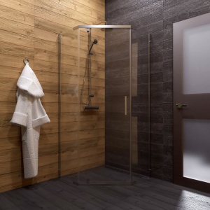 Душевой уголок "Дека-Хром", с поддоном 1000x1000x2070 Душевой уголок "Дека-Хром", с поддоном 1000x1000x2070