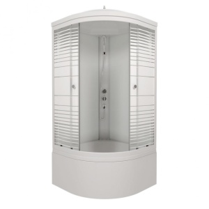 Душевая Кабина Тритон  Полосы 90*90 Б ДН4 высокий поддон  Душевая Кабина Тритон  Полосы 90*90 Б ДН4 высокий поддон