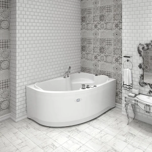 Акриловая ванна Vannesa Ирма 149х96 R комплект