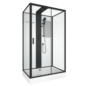 Душевая кабина Grossman Elegans GR252Q 120х80х217 L/R без крыши Душевая кабина Grossman Elegans GR252Q 120х80х217 L/R без крыши