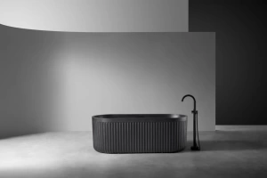 Ванна из искусственного камня ABBER Stuttgart AM9925B 170х75 черная матовая Ванна из искусственного камня ABBER Stuttgart AM9925B 170х75 черная матовая