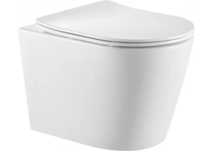 Инсталляция Aquateck Standart 50 + Унитаз подвесной Тритон VO-0832 + Кнопка смыва черная