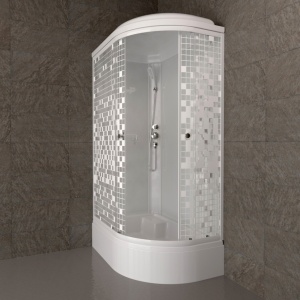 Душевая Кабина Тритон   Коралл 120*80 В Левая средний поддон   Душевая Кабина Тритон   Коралл 120*80 В Левая средний поддон