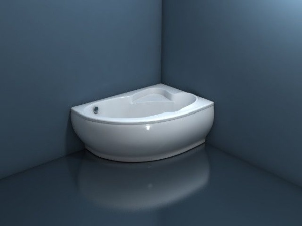 Ванна из искусственного камня Esse Flores 149*101,5(103) L