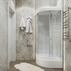 Душевая Кабина Тритон  Полосы 100*100 В ДН4 средний поддон  Душевая Кабина Тритон  Полосы 100*100 В ДН4 средний поддон