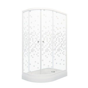 Душевой уголок "Коралл" Правый, средний поддон 1200x800x2055 Душевой уголок "Коралл" Правый, средний поддон 1200x800x2055