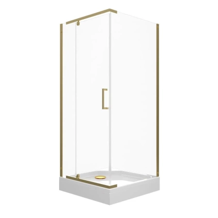 Душевое ограждение Triton Терра-Голд 90*90*207 с поддоном