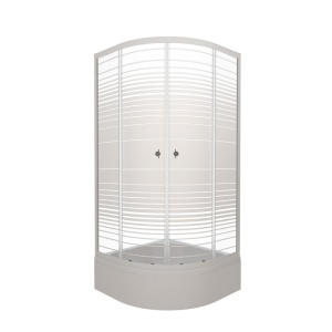 Душевой уголок Тритон "Полосы", средний поддон 900x900x2050 Душевой уголок Тритон "Полосы", средний поддон 900x900x2050